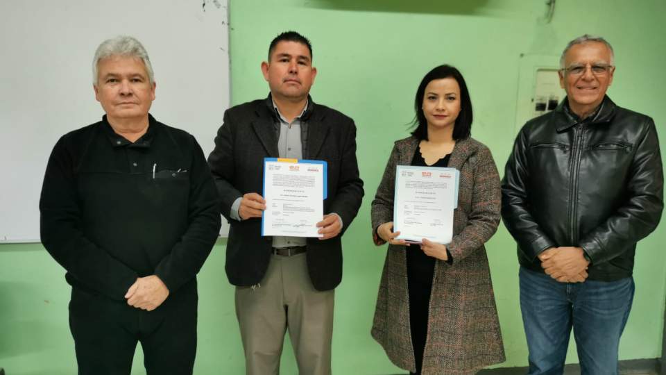 Nuevo director y subdirectora en Plantel Puerto Peñasco