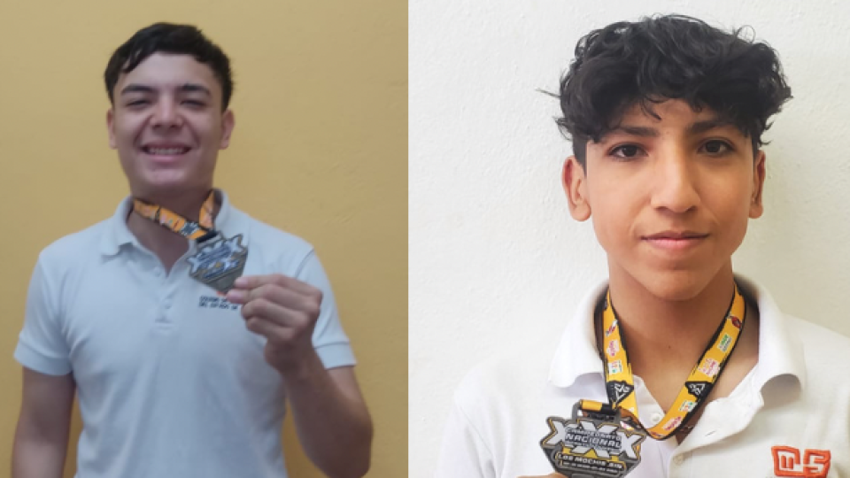 Ganan alumnos de Cobach Sonora oro y plata en torneo nacional de karate