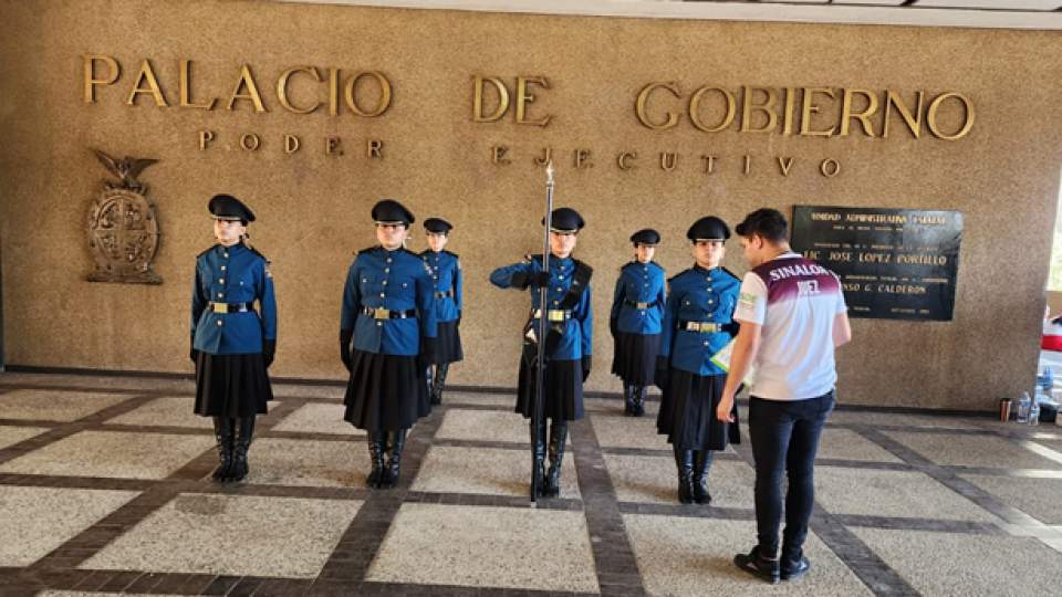Es Cobach Sonora bicampeón de concurso nacional de escoltas