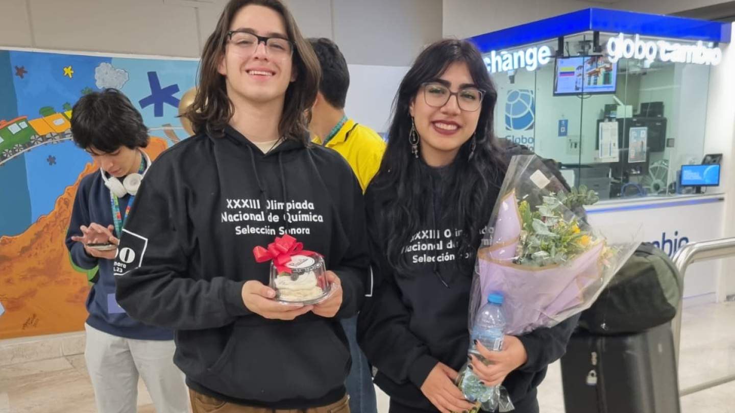Estudiantes de Cobach Sonora conquistaron medallas de bronce en la Olimpiada Nacional de Química 2024