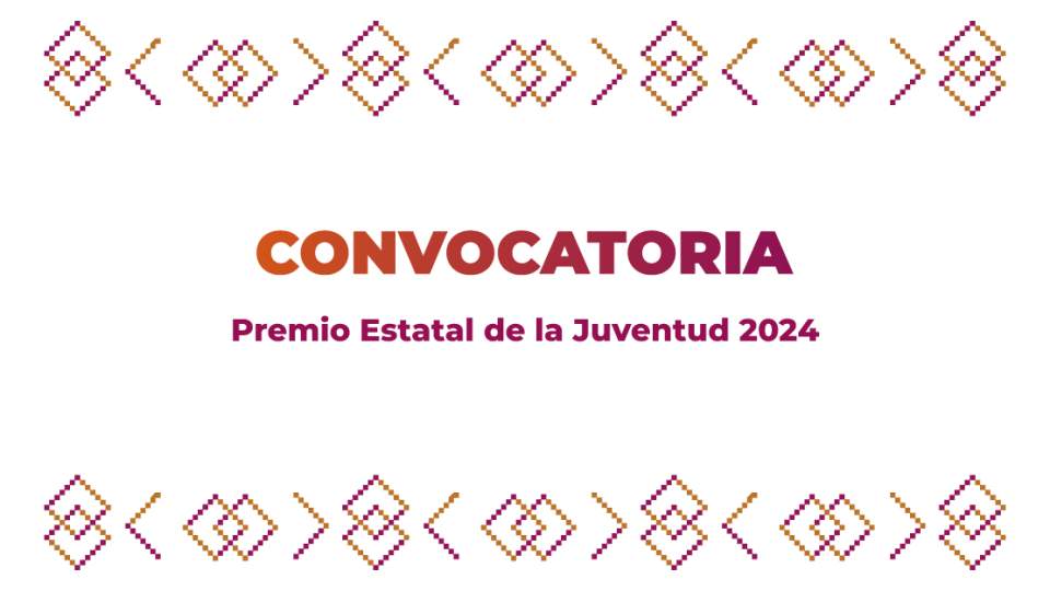 Premio Estatal de la Juventud 2024