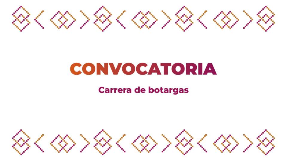 Convocatoria Carrera de Botargas