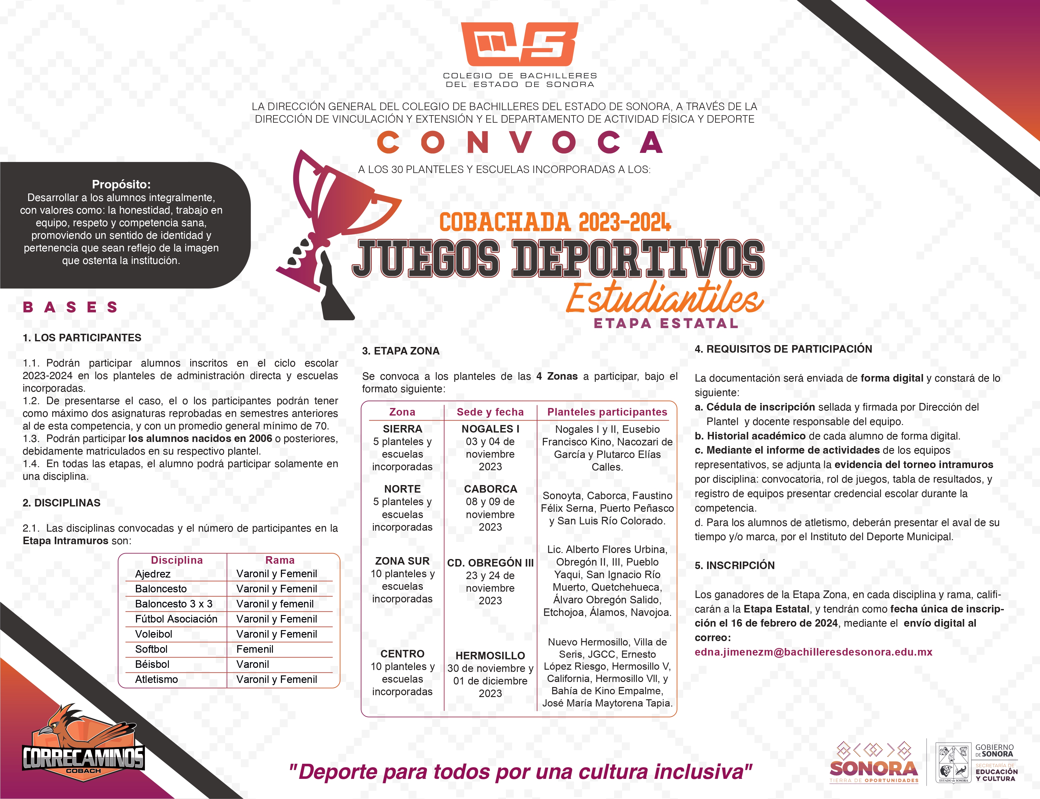 convocatoria cobachada2023 2024