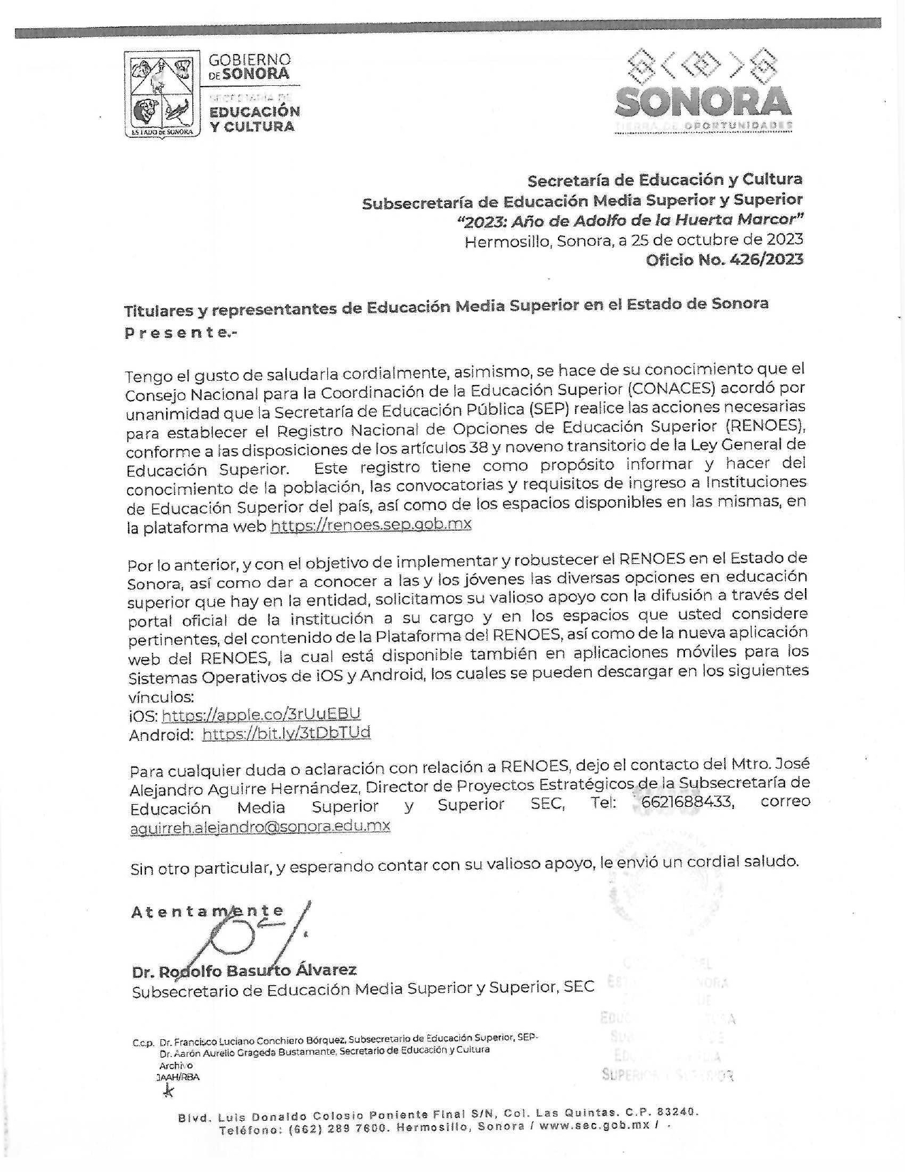 oficiono426 rodolfo basurto renoes
